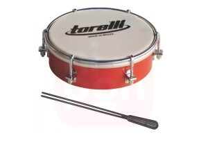 Tamborim 6'' Vermelho - Torelli