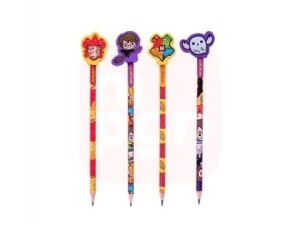 Lápis Grafite Hb Com Ponteira Harry Potter