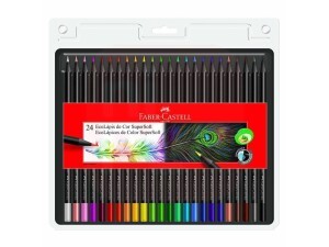 Lápis de Cor 24 Cores ECO SuperSoft - Faber-Castell