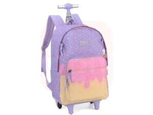 Mochila com Rodinhas Sorvete – Up4You 
