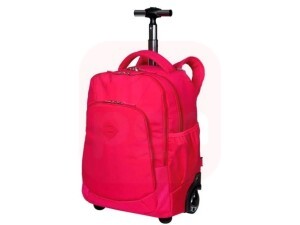 Mochila Carrinho Rolling Crinkle Rosa - Sestini 