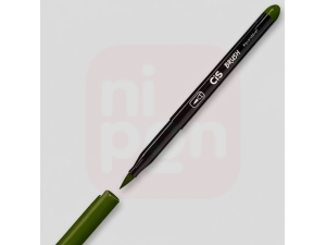 Caneta Marcador Brush Aquarelável CIS - Verde oliva