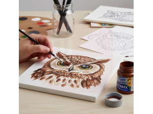 Tinta para Tecido Acrilex 37 ml – Marrom 531 